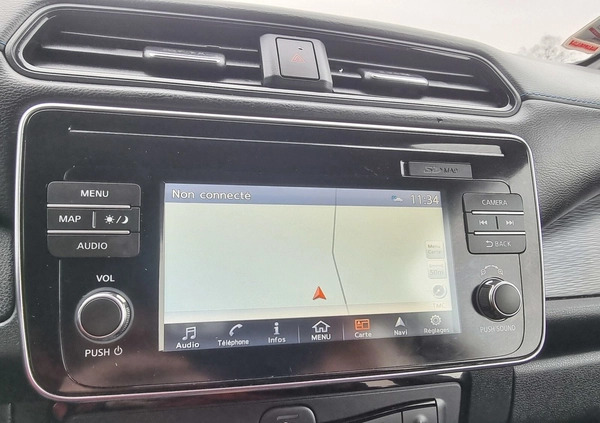 Nissan Leaf cena 72700 przebieg: 72000, rok produkcji 2019 z Wyśmierzyce małe 596